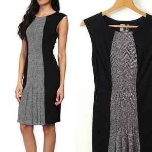 Coconinno Cho Black Tweed Work Dress